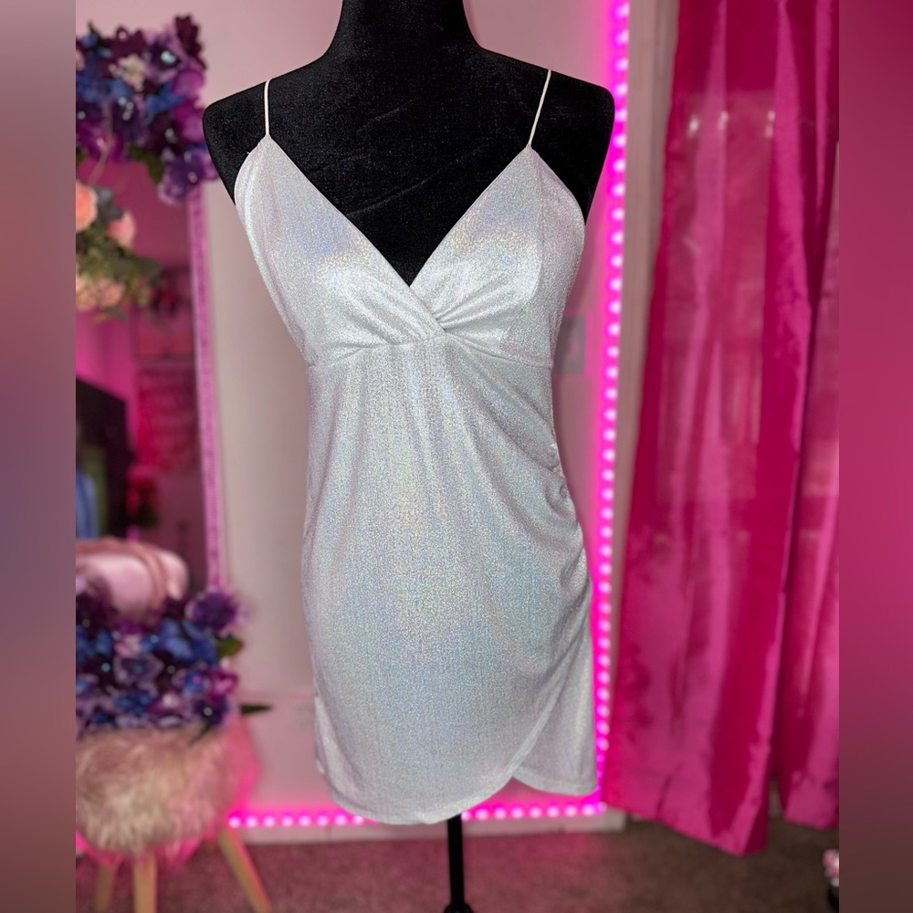 Forever 21 glitter mini dress